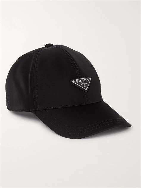 black prada baseball hat|prada nylon caps.